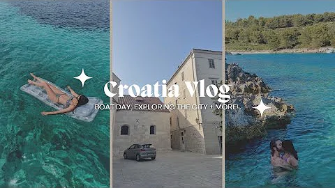 VLOG || Croatia Vlog! (Boat Day, Exploring the Cit...