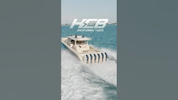 The largest center console in the world—the HCB Estrella! 🌊🚀