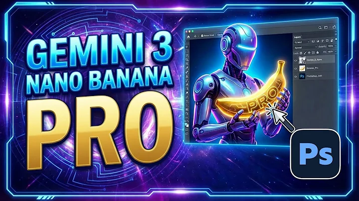 Gemini 3 Nano Banana PRO in Photoshop