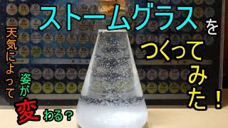 chaboのストームグラス(天気管)をつくってみた