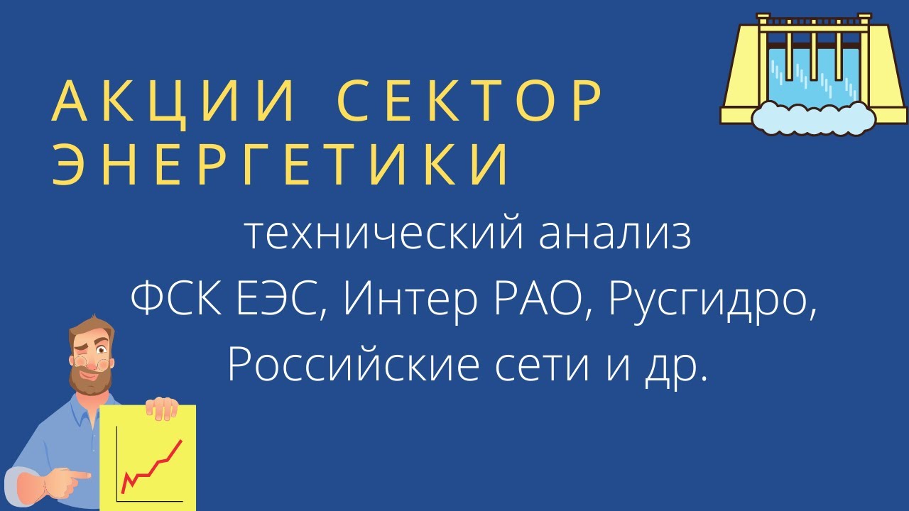 Энергетики в восходящем тренде. Акции ФСК ЕЭС, Интер РАО, Русгидро ...
