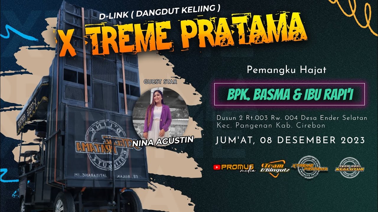 🔴LIVE NGARAK SINGA DANGDUT X-TREME PRATAMA OLD DESA ENDER PANGENAN CIREBON, JUM'AT 08 DES