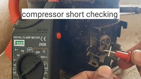Hoe een compressor te controleren | compressor kort controleren