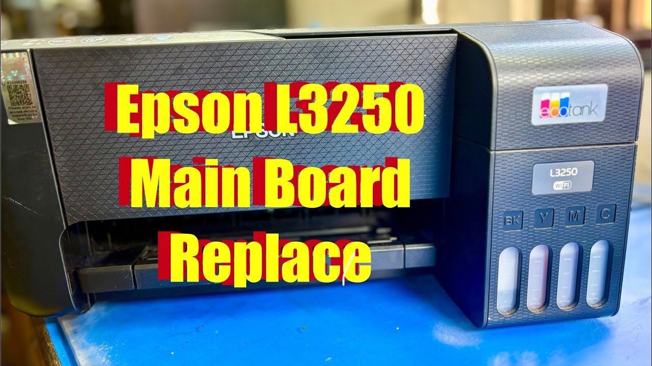 How to L3250 Main Board #l3250 #mainboard #replace #epsonprinter #color ...