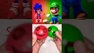 Red Sonic Rage title options🆚 Who is stronger more options⁉️⚡️#due#shortvideo