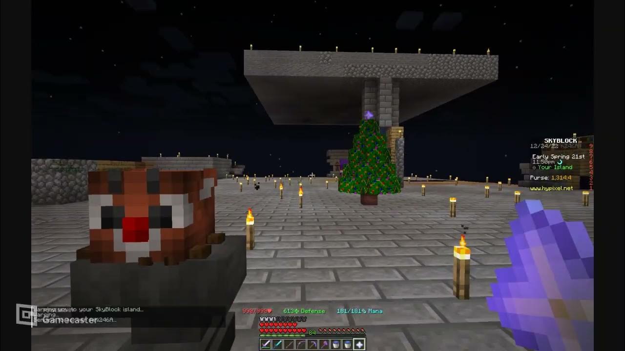 Hypixel Skyblock. How to make infinite water on your island? YouTube