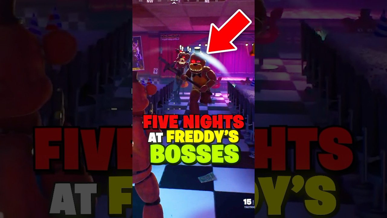 You Can BECOME the FNAF Bosses in Fortnite?!