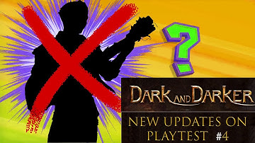Playtest 4 Updates Confirmed by CEO | Dark and Darker Update