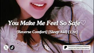 [ASMR Girlfriend] Reassuring Your GF after a Rough Day🫂💕 [sleep aid] [1 hr] [Reverse comfort] [F4A]
