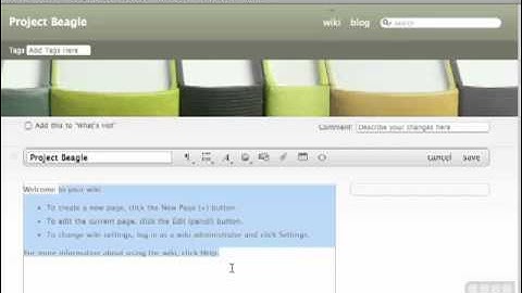 Apple Mac 10.6 Server Tutorial - Create a Wiki