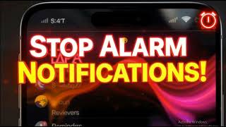 How to stop Reminders app forcing alarm access notification on iOS 26 screenshot 5