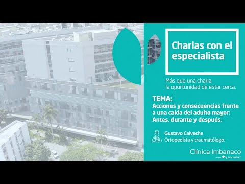 Acciones y consecuencias frente a una caída del adulto mayor | Charlas con el Especialista