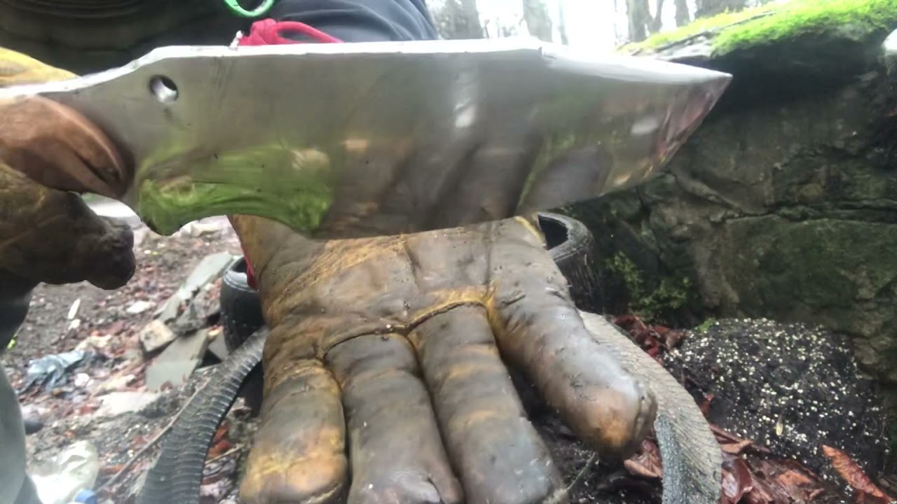 Прототип ножей Original Tom Brown Tracker в стиле «Трекер» — полевые испытания