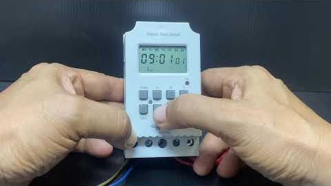 Digital Timer Switch KG316S (IPG316S) ละเอียดสุดระดับ วินาที Sec การตั้งค่า วิธีใช้ เครื่องตั้งเวลา