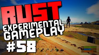 Rust Experimental Gameplay #58 Canyon Base, Sign Glitch Tower Up, Sir Clan Raid