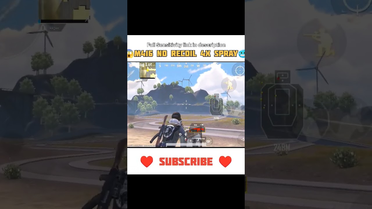 M416 NO RECOIL 4X spray 