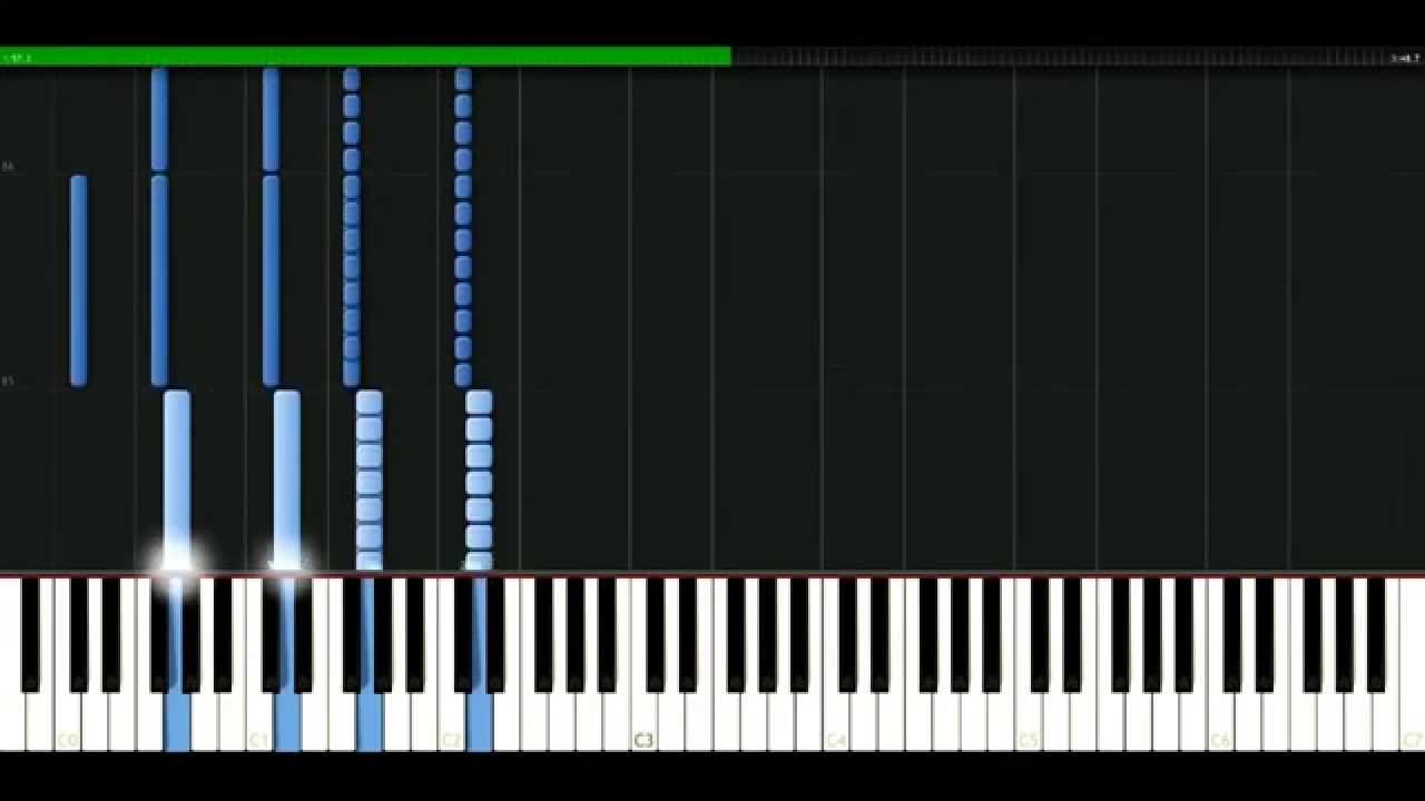 Pearl Jam - Rear view mirror [Piano Tutorial] Synthesia | passkeypiano