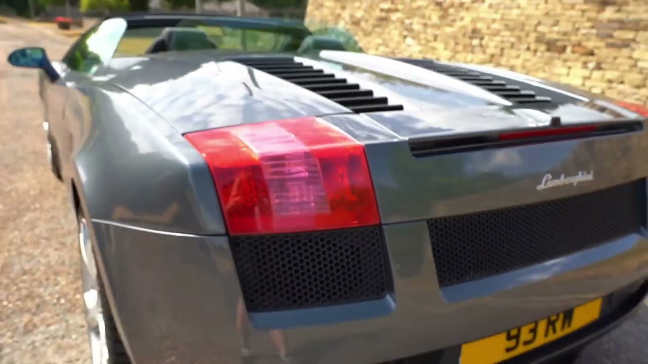 2006 Lamborghini Gallardo Spyder For Sale by Auction in Flockton