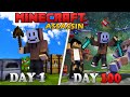 من ۱۰۰ روز به عنوان یه قاتل توی این اس ام پی ماینکرفت زندگی کردم Minecraft 100 Days 