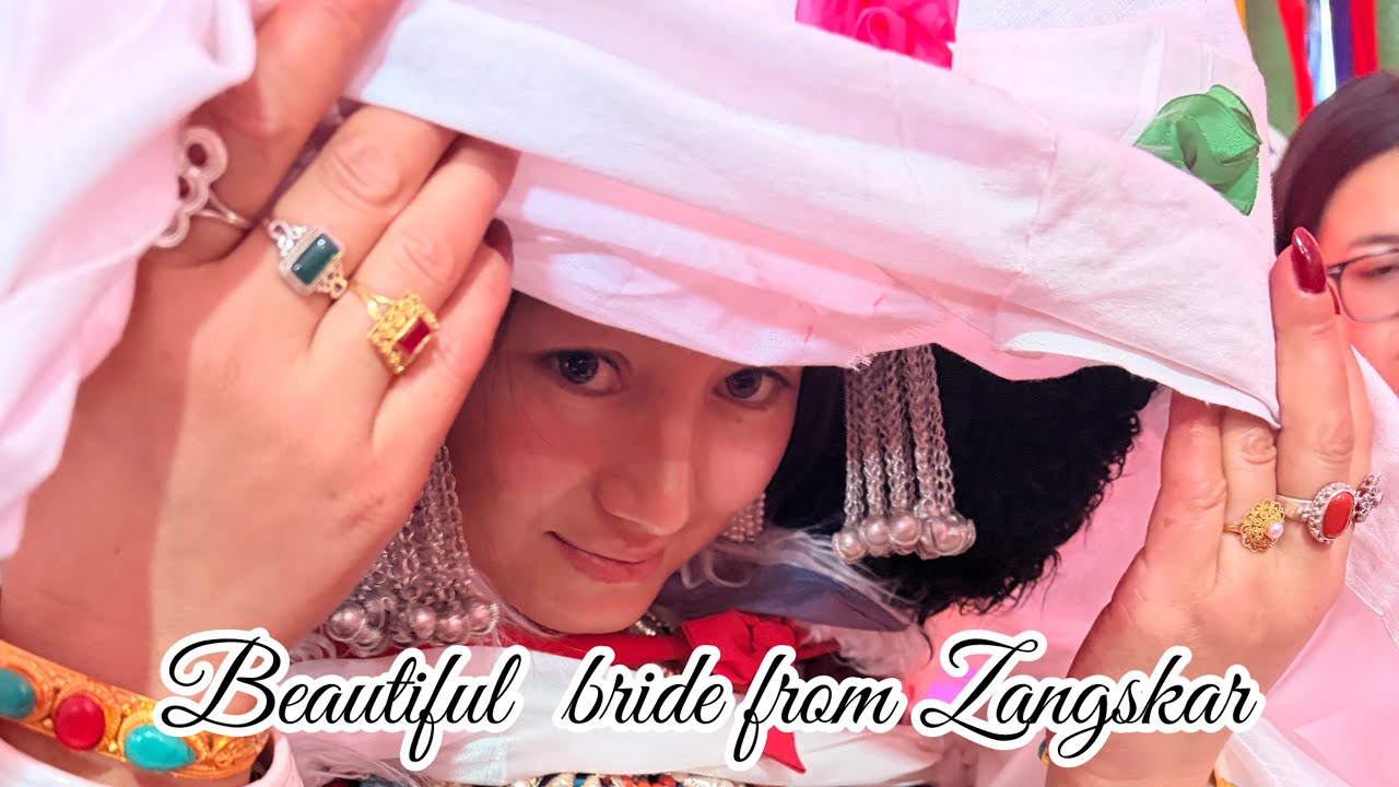 A JOURNEY which every GIRLS have to faced #wedding #couple #snowfall #zanskar @zanskaricouple