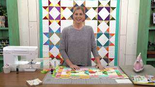 REPLAY: Make a 3D Pinwheel Table Runner with Misty