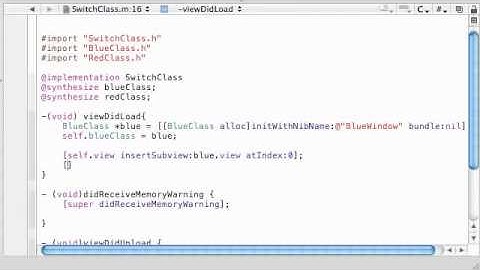 iPhone Development   24   viewDidLoad Method