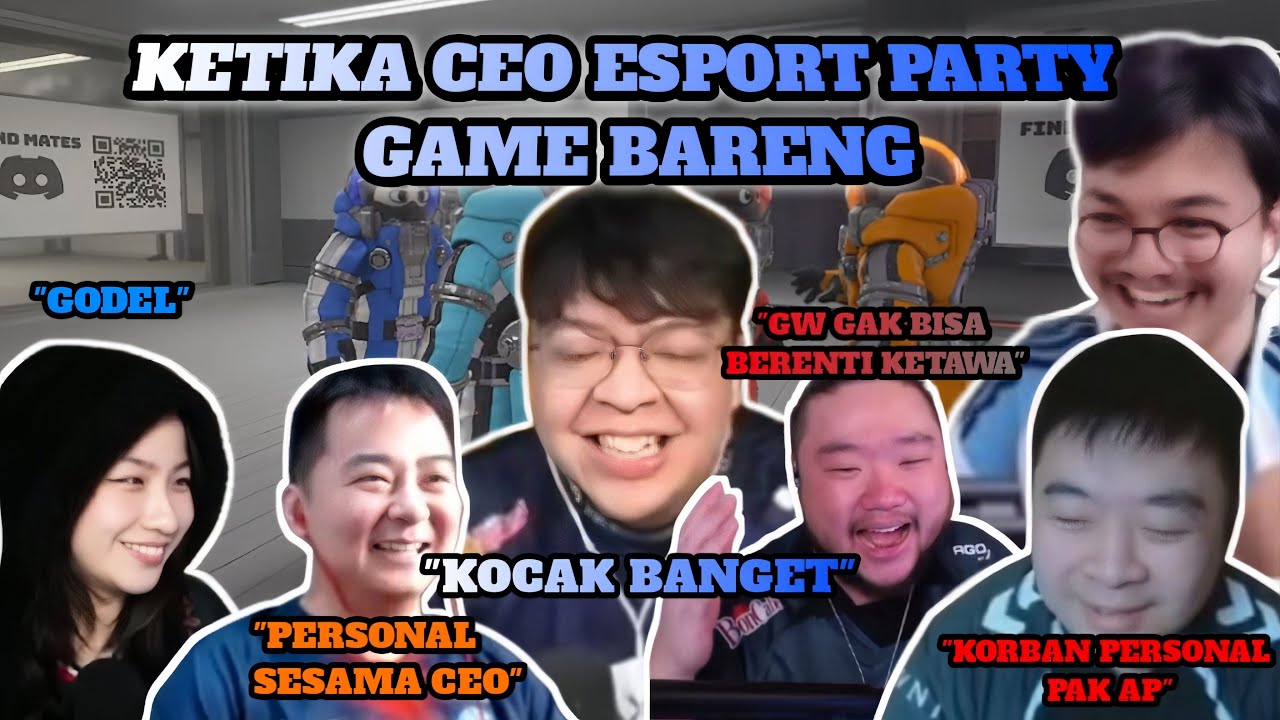 PAK AP PERSONAL KE KO ED SAMA KO DELWIN⁉️PARTY CEO ESPORT TERSERU‼️BIKIN SAKIT PERUT😂