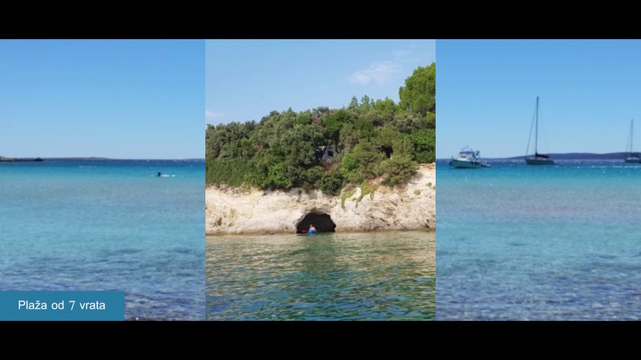 Punta Kriza Cres Plaze Youtube