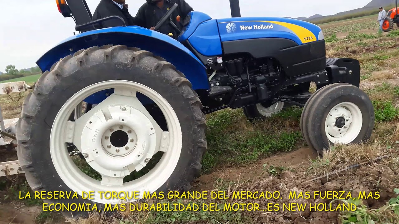 TT75  RASTREANDO  BASICO  NEW  HOLLAND