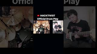 Hacktivist - Armoured Core feat. Kid Bookie guitar cover #hacktivist #guitarcover #shorts