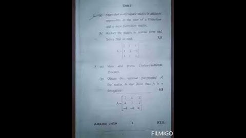 Bsc 1st year mathematics algebra exam paper 2018 by GJU pattern