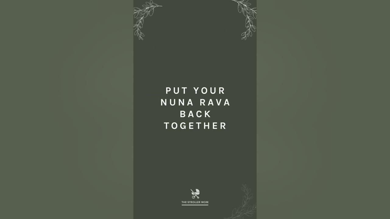 Nuna RAVA Car Seat Cleaning Taking apart, cleaning, and putting it