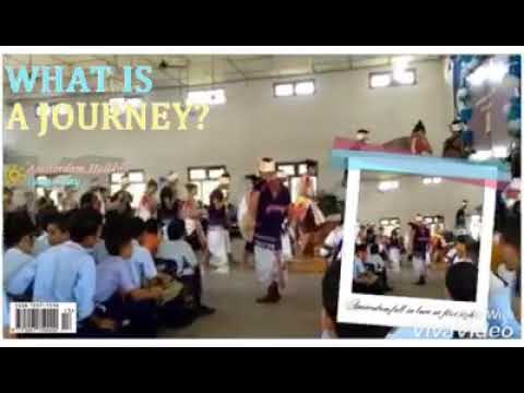 Karbi folk dance in Covenant high school 2018(covered with Hindi song)????