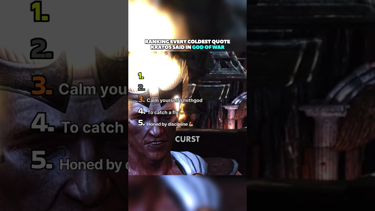 Ranking Every Coldest Quote Kratos Said In God of War 