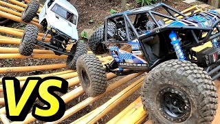 Axial Rr10 Bomber Vs Wraith Spawn Battle On Bamboo Course Vol.3