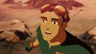 Rex and Ben defeat Alpha - Ben 10 / Gen Rex Crossover Ep