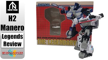 Transformers Legends Review: NewAge H2 Manero (Jazz)