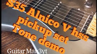 Cheap Chinese pickups/tones demo/ pickups examples/guitar improvisation