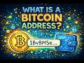 🟧 ₿ What Is a Bitcoin Address? | Simple Beginner Explanation (No Fear) 📬💡