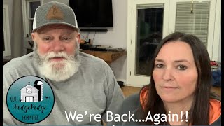 We're Back...Again!!