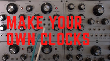 How to design your own eurorack clock signals and break the grid!