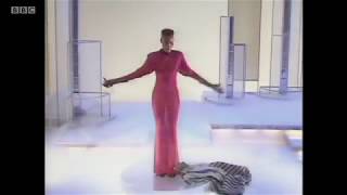 Grace Jones - Slave To The Rhythm (Wogan Show 1985)