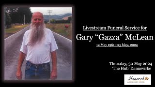 Livestream Funeral Service for Gary 'Gazza' McLean