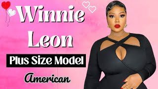 Winnie Leon | Gorgeous American Plus Size Model | Curvy Fashion Beauty | Lifestyle & Biography