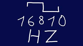 16810 hz square