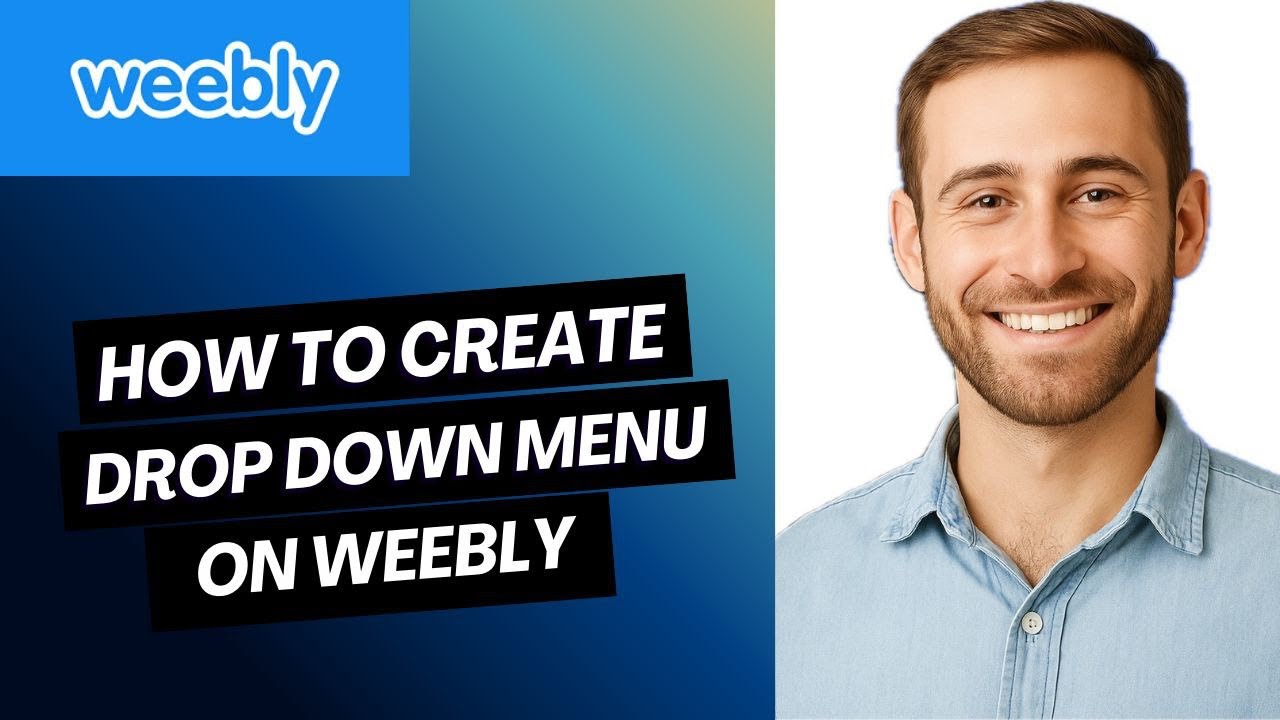How To Create Drop Down Menu on Weebly (Full Guide) - YouTube