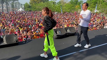 TEGANG!!! RARA MEMBAWAKAN LAGU DITIKAM ASMARA SAAT OFF AIR DI PRABUMULIH | Lady Rara