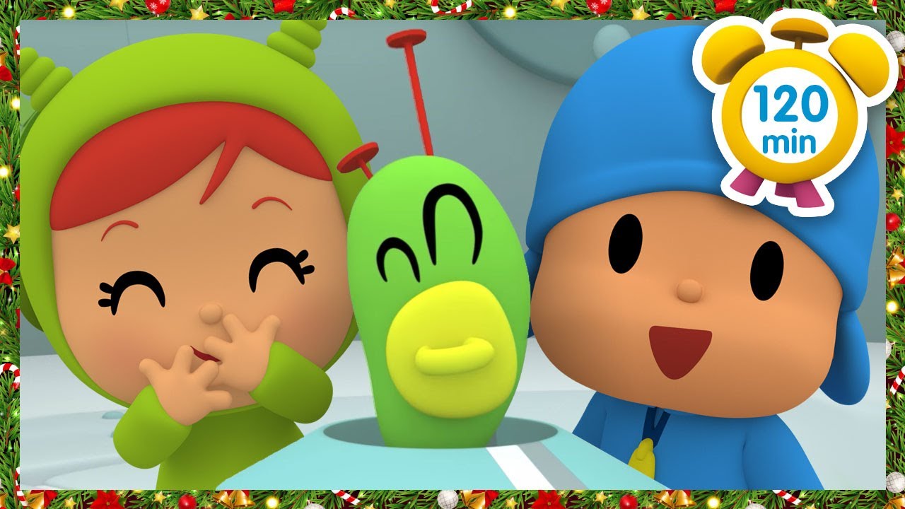 👾🎅 POCOYO em PORTUGUÊS do BRASIL - Natal marciano 120 min