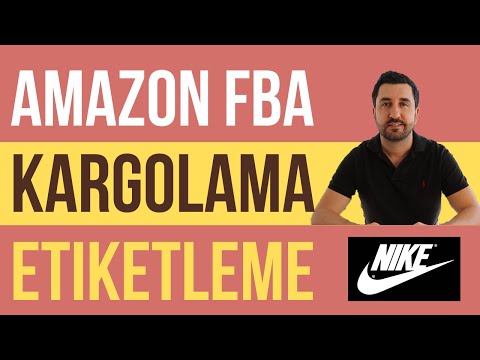 Video: Amazon FBA ne tür etiketler kullanıyor?