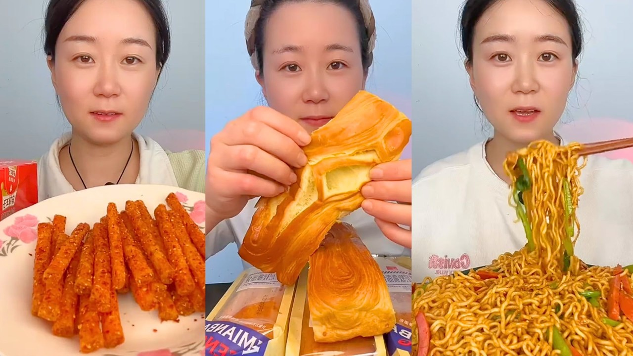 Chinese Home-Style Food Eating Show | Noodles, Buns & Daily Dishes #25